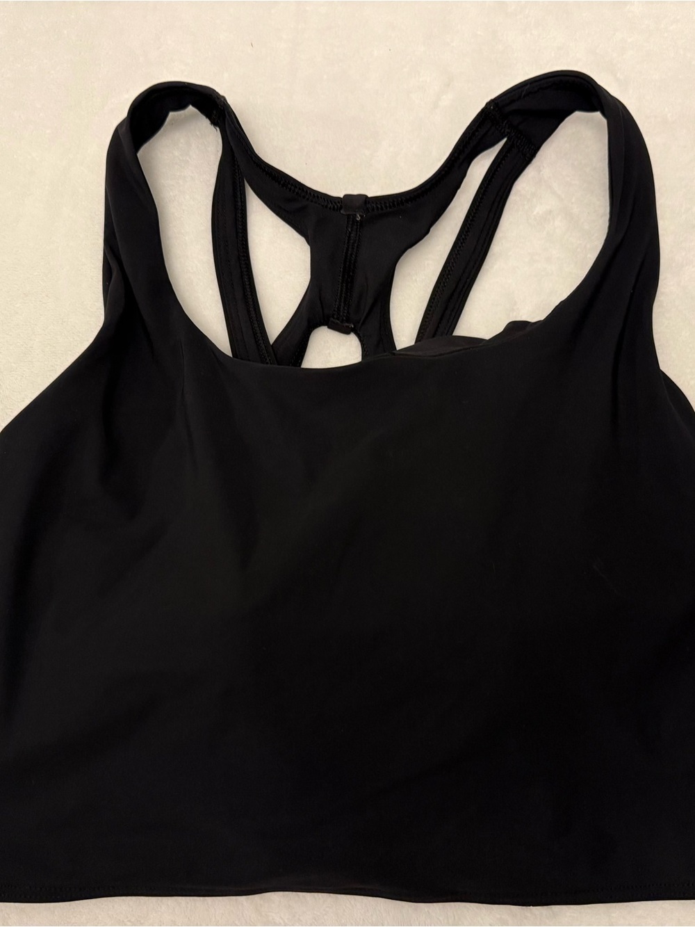 lululemon athletica Black Racerback Sports Bra no padding